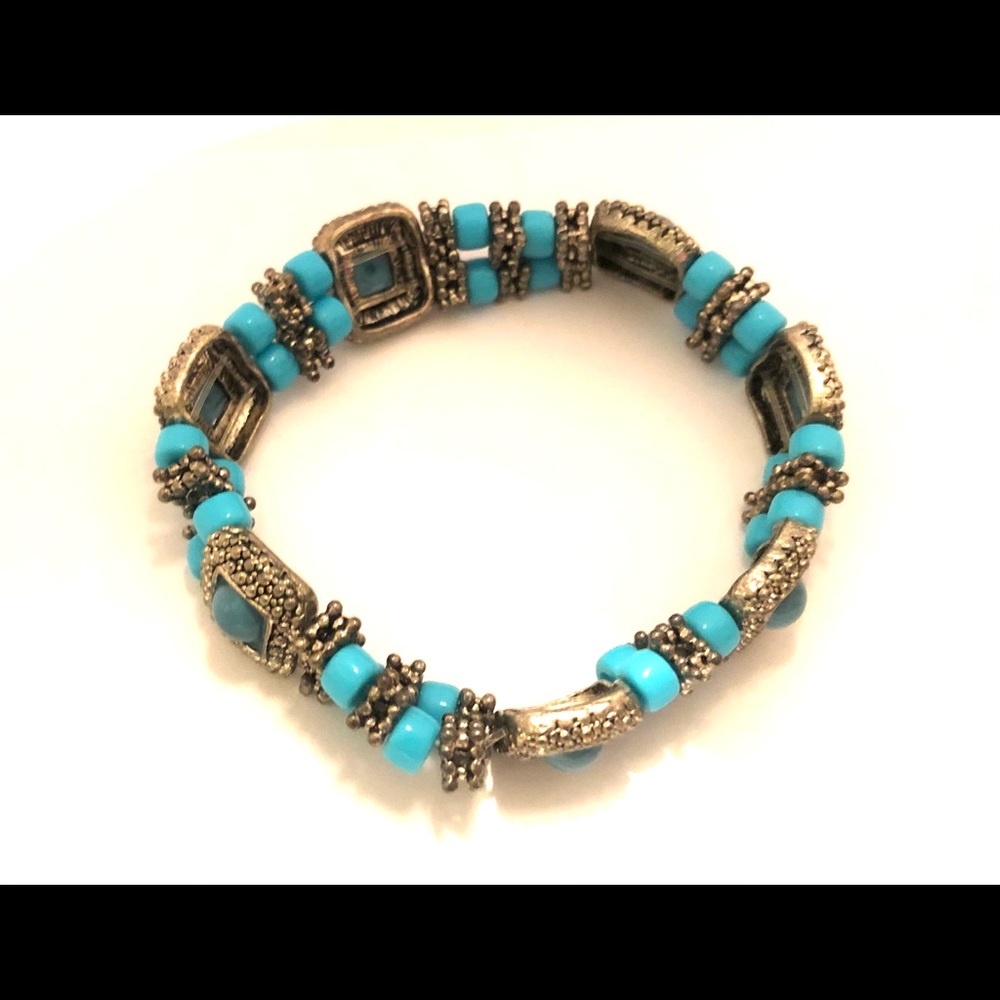 Handmade turquoise bracelet